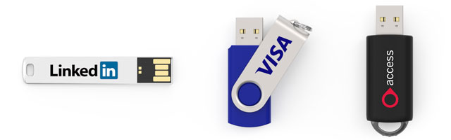 Custom USB Flash Drives Imprinted with your Logo