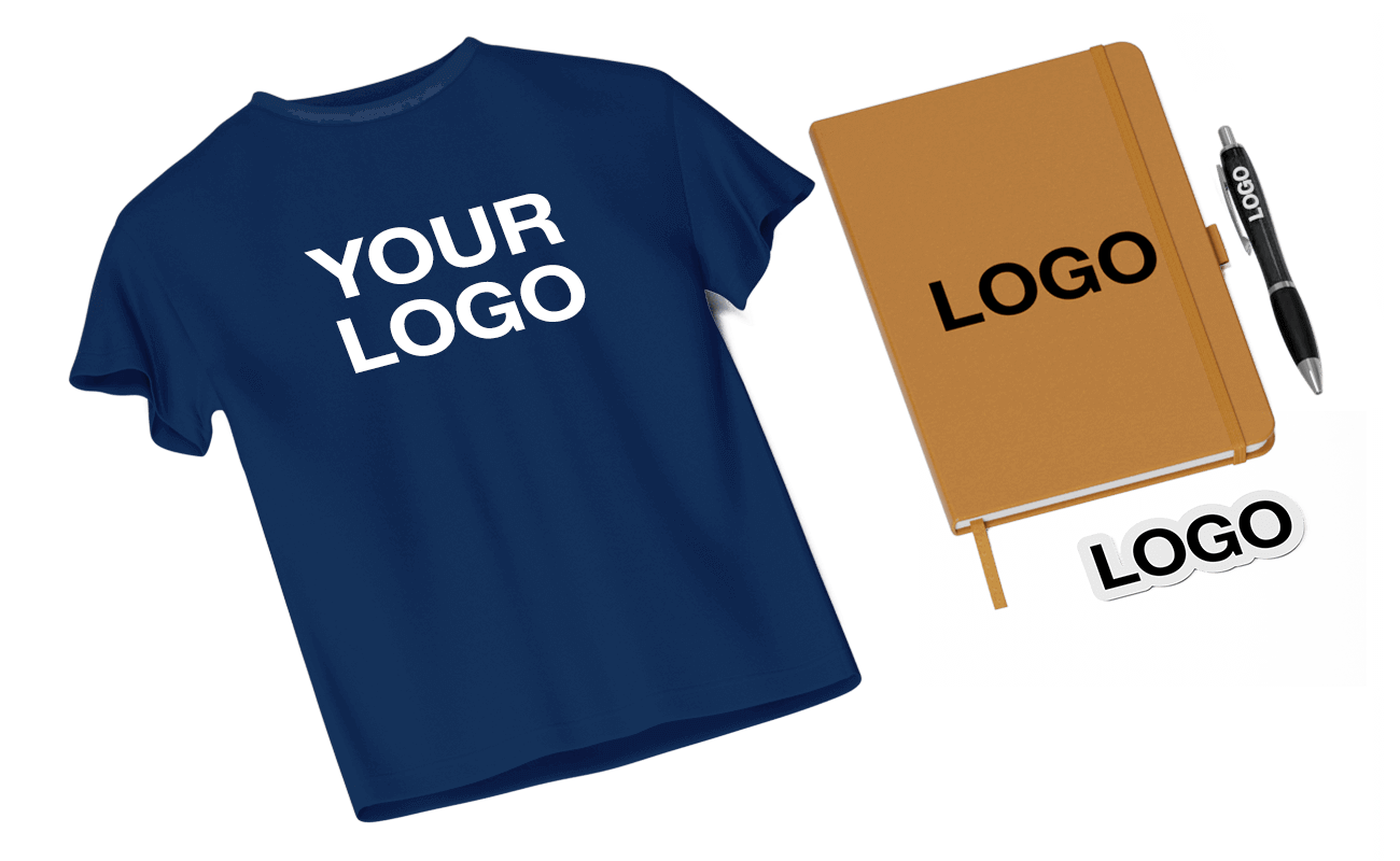Custom Merch Packs Branded with your Logo