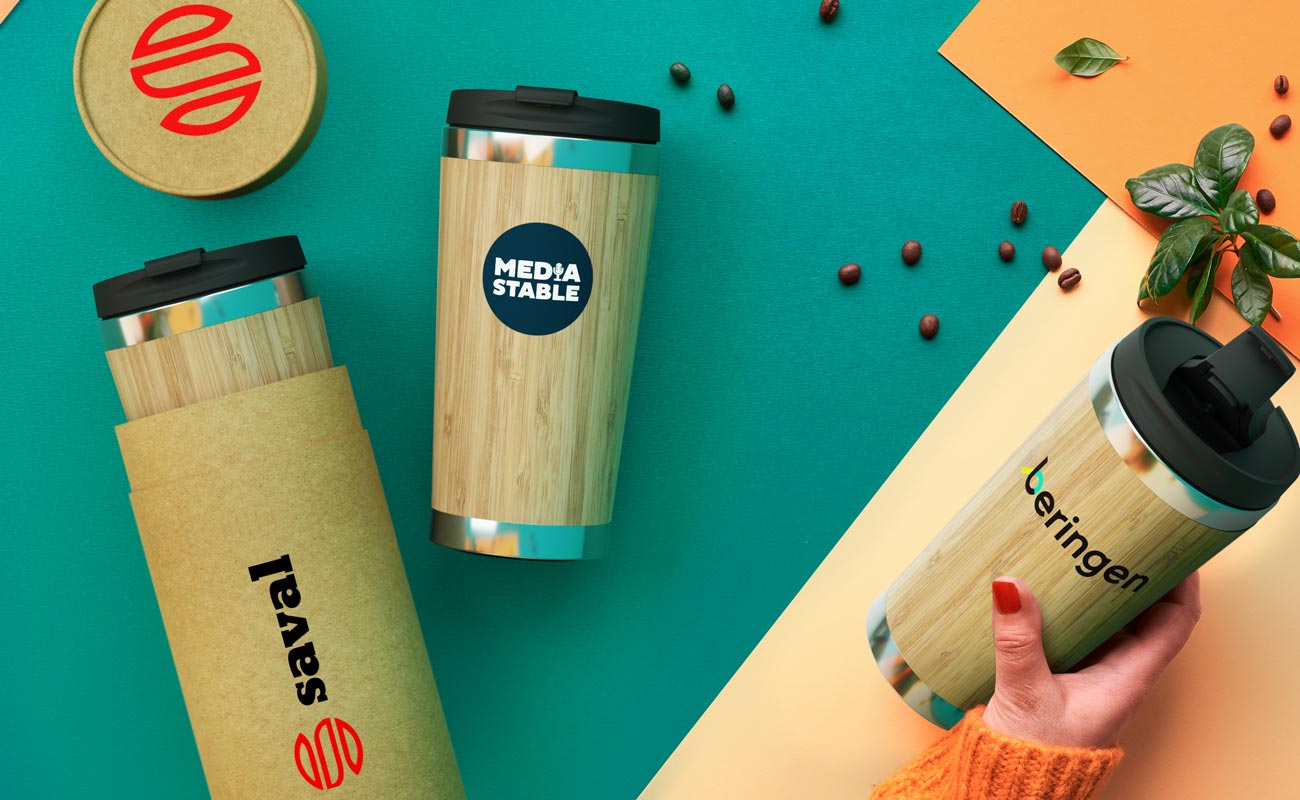 EcoSip - Bamboo Travel Mugs Personalised EcoSip - Bamboo Travel Mugs Personalised