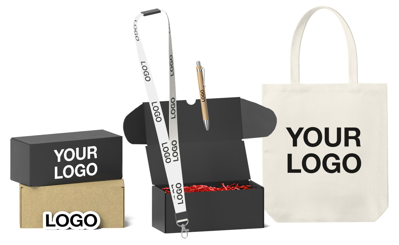 Custom Merch Stack Personalized Merch Packs, Expo S Merch Pack