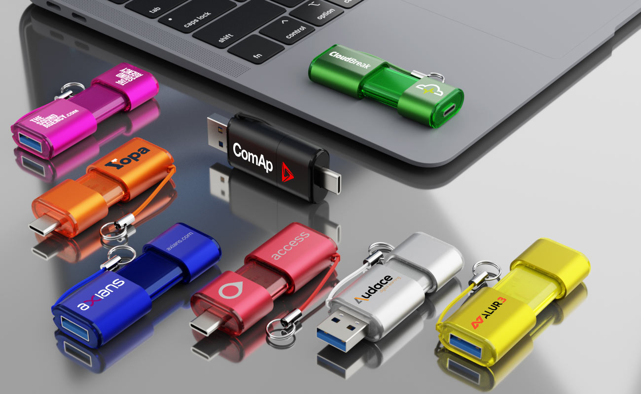 Shift - Custom USB Drives With USB-C