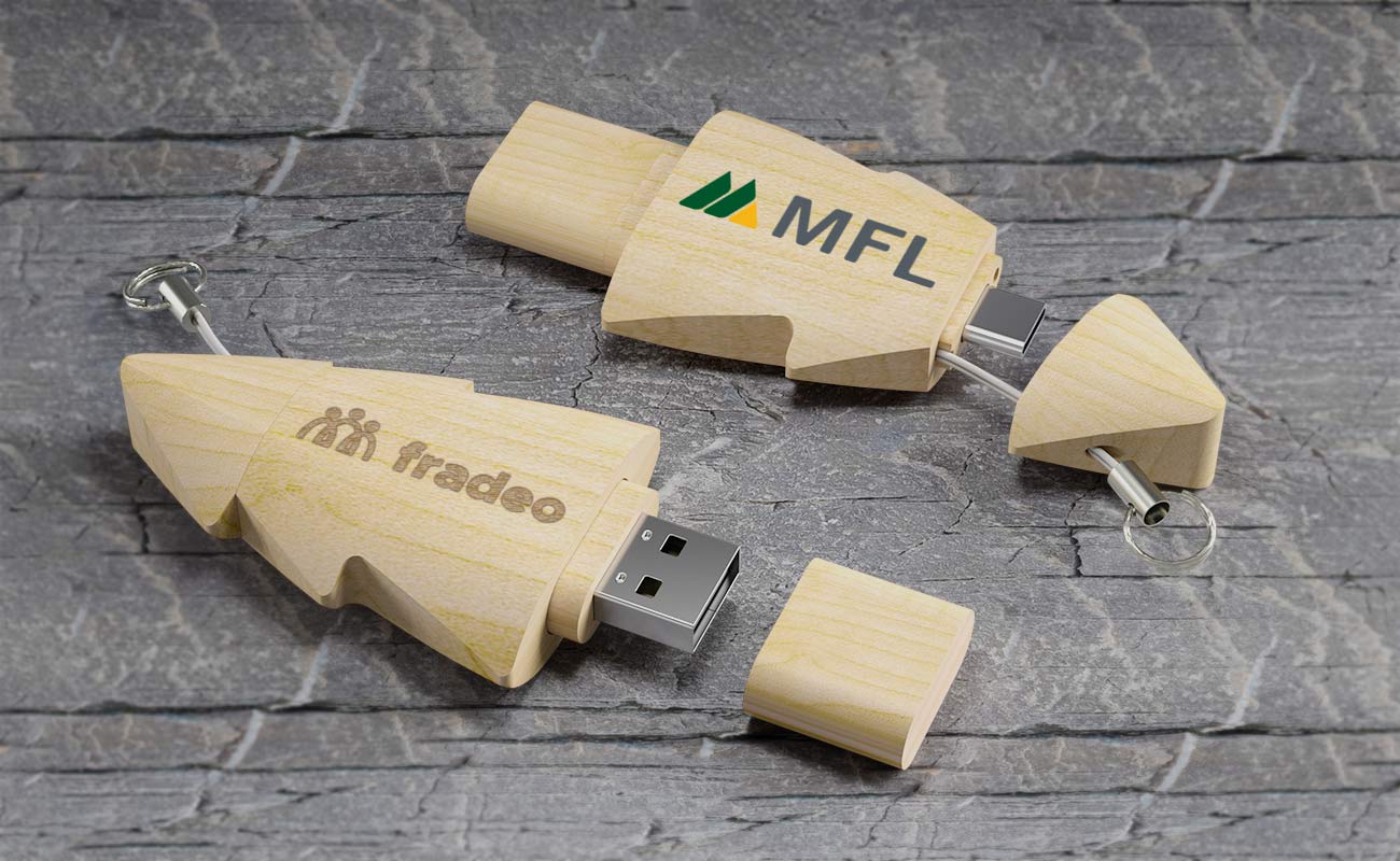 Tree Duo - Branded USB Sticks South Africa gallery thumbnail