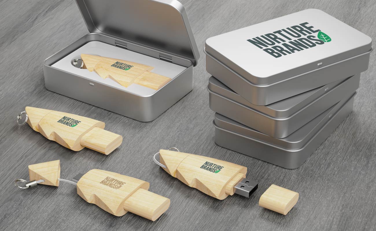 Tree Duo - Branded USB Flash Drives gallery thumbnail