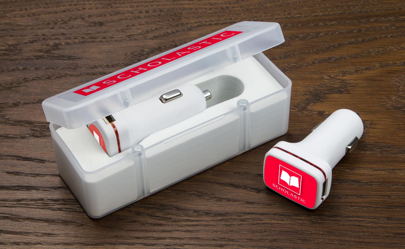 Vista - Logo Car Charger gallery thumbnail